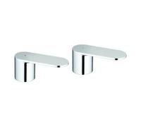 Grohe Grohe Paire de poignées 48306 marquage bleu/rouge pour Eurosmart C chrome Quantité:1