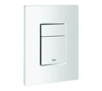 Grohe Grohe Plaque de recouvrement 42371 avec bouton-poussoir blanc alpin Quantité:1