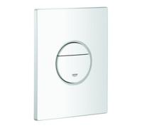 Grohe Grohe Plaque de recouvrement 42375 avec bouton-poussoir blanc alpin Quantité:1