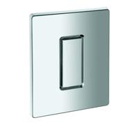 Grohe Grohe Plaque de recouvrement 42377 avec bouton-poussoir chrome mat Quantité:1