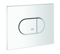 Grohe Grohe Plaque de recouvrement 42379 avec bouton-poussoir blanc alpin Quantité:1