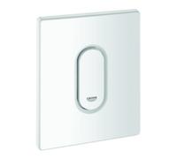 Grohe Grohe Plaque de recouvrement 42380 avec bouton-poussoir blanc alpin Quantité:1