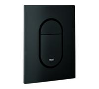 GROHE Bouton de chasse d'eau pour WC Arena Cosmopolitan S 37624KF0 – Noir fantôme, montage vertical
