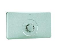Plaque de Commande Grohe avec bouton-poussoir Stainless Steel 42261SD0
