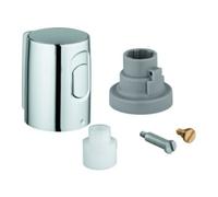 Grohe Grohe Poignée d'arrêt 47992 pour robinetterie baignoire/douche THM chrome Quantité:1