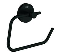 Grohe Grohe Porte-papier WC Essentials sans couvercle, fixation murale, noir mat Quantité:1