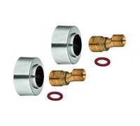 Grohe Grohe Raccord S 48453 1/2" x 3/4" réglable 7,5 mm supersteel Quantité:1