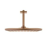 Grohe Grohe Rainshower Mono 310 Cube Pommeau de douche plafond 14,2 cm, warm sunset brossé Quantité:1