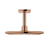 Grohe Grohe Rainshower SmartActive 310 Cube Pommeau de douche plafond 14,2 cm, 2 jets, blanc sunset Quantité:1
