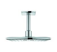 Grohe Grohe Rainshower SmartActive 310 Cube Pommeau de douche plafond 14,2 cm, 2 jets, chrome Quantité:1