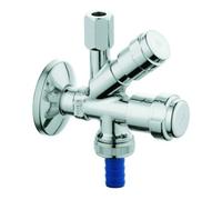 Grohe Grohe Robinet d'arrêt d'angle combiné 3/8", chromé Quantité:1