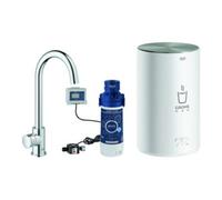 Grohe Grohe Robinet d'évier sur pied Red Mono chromé, taille M, avec chauffe-eau Quantité:1