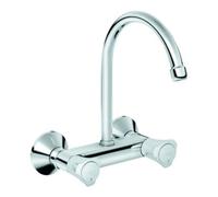 Grohe Grohe Robinet mural évier Costa chrome, 1/2", montage mural Quantité:1