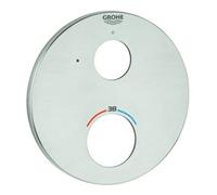 Grohe Grohe Rosace 49073 ronde pour thermostat-FMS supersteel Quantité:1