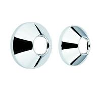 Grohe Grohe Rosette 02210 pour raccord S DN 15 d:70mm 2 pièces chrome Quantité:1