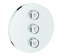 Grohe Grohe Set complet Grohtherm Smartcontrol blanc lune, rond, valve encastrée 3 voies Quantité:1