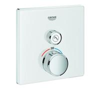 Grohe Grohe Set complet Grohtherm Smartcontrol lune bl., angle, UP-THM, 1 vanne d'arrêt Quantité:1