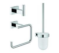 Grohe Grohe Set WC Essentials Cube 3 en 1, fixation dissimulée, chrome Quantité:1