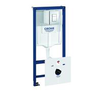 Grohe Grohe Set WC Rapid SL H 1,13 m, Set 5-en-1, Plaque de recouvrement chromée Quantité:1