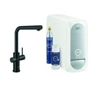 Grohe Grohe Starterkit Blue Home 31539 aérateur BT/WIFI L-sortie noir velours Quantité:1
