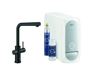 Grohe Grohe Starterkit Blue Home 31539 aérateur BT/WIFI L-sortie noir velours Quantité:1