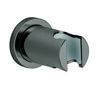 Grohe Grohe Support de douchette Rainshower non réglable, rosace ronde, graphite dur Quantité:1