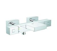 Grohe Grohe Thermostat de baignoire Grohtherm Cube 1/2", XL Cascade, montage mural, chrome Quantité:1