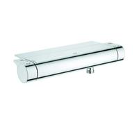 Grohe Grohe Thermostat de douche Grohtherm 2000 1/2", avec tablette, montage mural, chrome Quantité:1