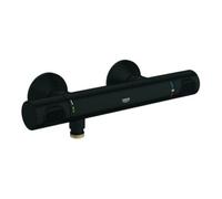 Grohe Grohe Thermostat de douche Grohtherm 500 1/2", montage mural, noir mat Quantité:1