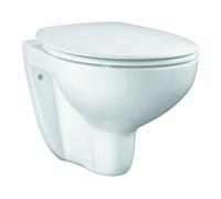 Grohe Grohe WC mural, cuvette suspendue, céramique alpaga blanc, sans rebord, évacuation horizontale, avec abattant Quantité:1