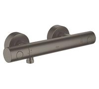 Grohe Grohtherm 1000 Cosmopolitan - Mitigeur thermostatique de douche, graphite foncé brossé 34065AL2