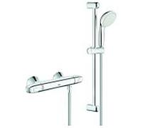 Grohe Grohtherm 1000 mitigeur thermostatique douche 34151004 chrome, avec set de douche 60cm