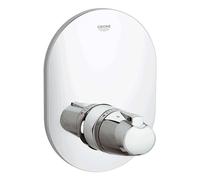 Grohe Grohtherm 3000 Batterie centrale thermostatique encastrée Kit de montage final pour Rapido T chrome - 19356000