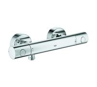 GROHE Mitigeur de douche mural Grohtherm 800 Cosmopolitan thermostatique StarLight Chrome 34765000