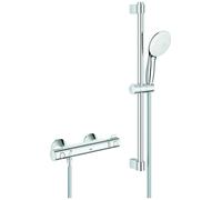 GROHE Grohtherm 800 Set de douche thermostatique, incl. jeu de barres de douche Tempesta 600mm, 34565002