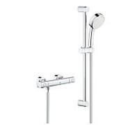 Grohe Grohtherm 800 Thermostat de douche Cosmopolitan 34768000 chromé , DN 15, avec set de douche