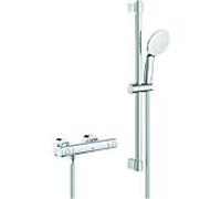 Grohe Grohtherm 800 Thermostat de douche Cosmopolitan 34768001 avec set de douche 600 mm, chromé