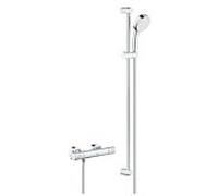 Grohe Grohtherm 800 Thermostat de douche Cosmopolitan 34769000 chromé , DN 15, avec set de douche