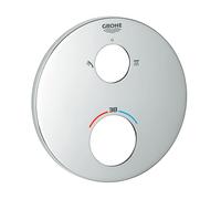Grohe Grohtherm Cache pour mitigeur thermostatique avec inverseur 2 voies, rond, 49074000,