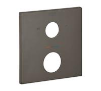 Grohe Grohtherm Cube Rosace de mitigeur thermostatique de baignoire, 2 sorties, 49103AL0,