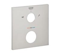 Grohe Grohtherm Cube Rosace de mitigeur thermostatique de baignoire, 2 sorties, 49103DC0,