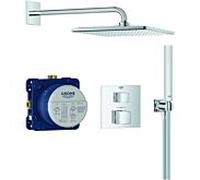 Grohe Grohtherm Cube système de douche 34868000 encastré, chromé