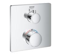 Grohe Grohtherm mitigeur bain-douche encastrée avec thermostat chrome 24079000