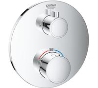 Grohe Grohtherm mitigeur de douche encastrée oui StarLight Chrome 24075000