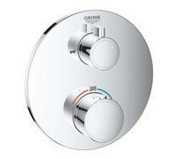 GROHE Mitigeur bain-douche encastré Grohtherm 24077000 Chrome StarLight 2 voies