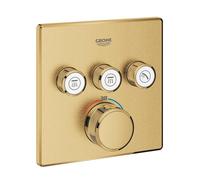 GROHE Grohtherm smartcontrol couvercle de thermostat set 3 f cool sunrise brossé (or) 29126gn0