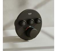 Grohe Grohtherm SmartControl Façade avec mitigeur thermostatique encastré 3 sort