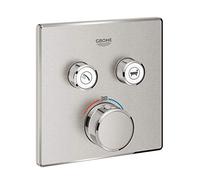GROHE Façade avec mitigeur thermostatique baignoire encastré 2 sorties 29124DC0