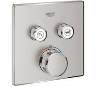 Grohe Grohtherm SmartControl mitigeur bain-douche encastrée oui SuperSteel 29124DC0
