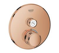 Grohe Grohtherm SmartControl - Mitigeur de douche thermostatique encastré avec 1 soupape, Warm Sunset 29118DA0